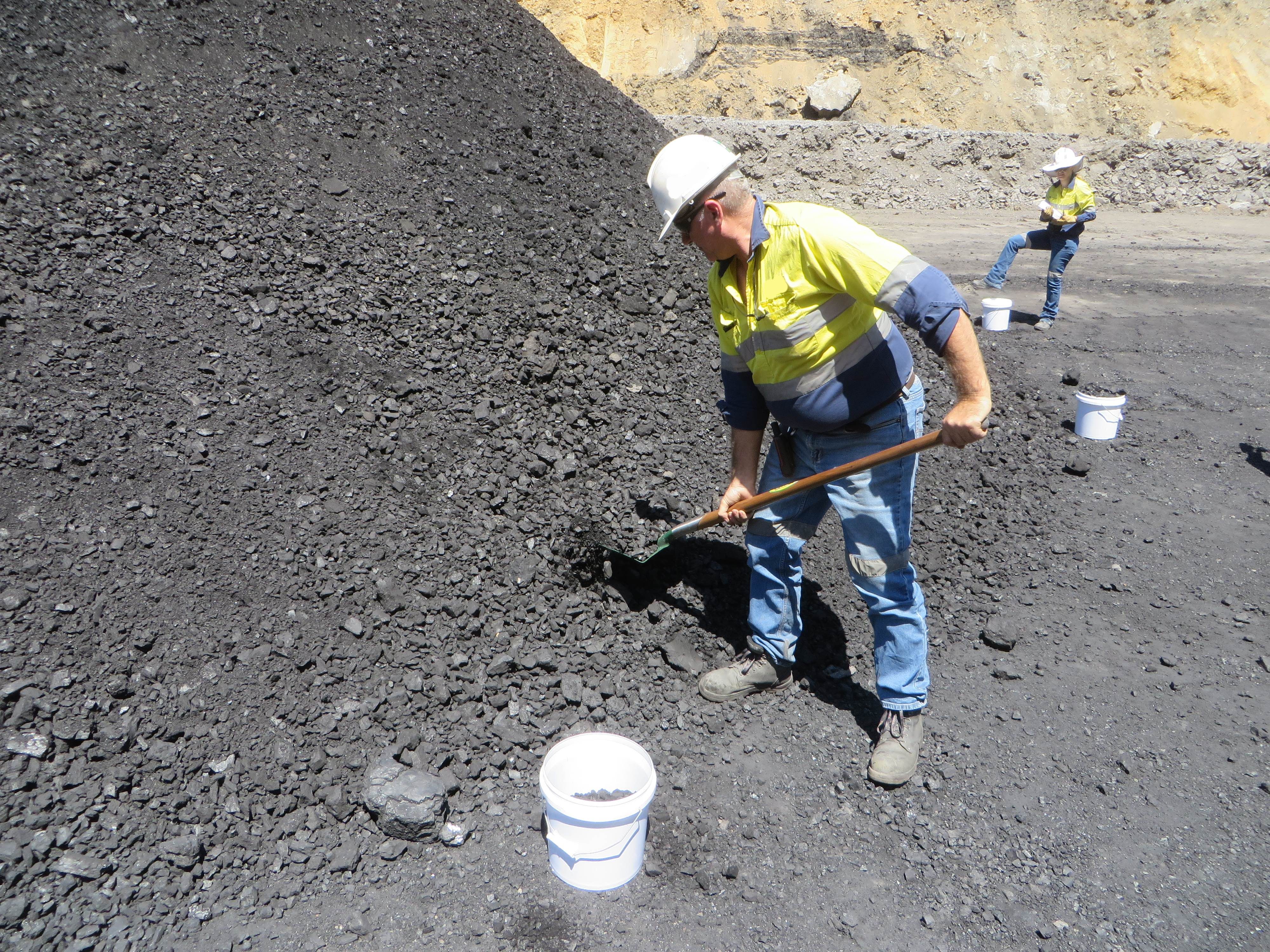 Geologist Taking Samples