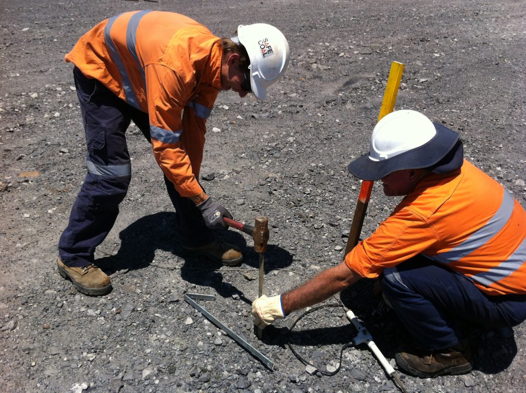 Installing Geotechnical Extensometer to Monitor Ground Movement